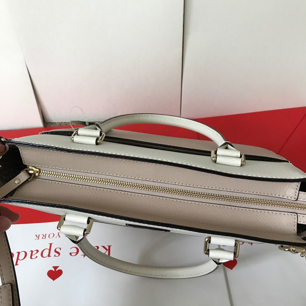 💦🏝Kate spade Satchel🏝crossbody/cream-beige - Picture 7 of 7